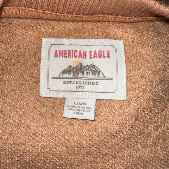 American Eagle Sherpa Sweatshirt - Picture 3 of 5